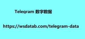 Telegram 数字数据